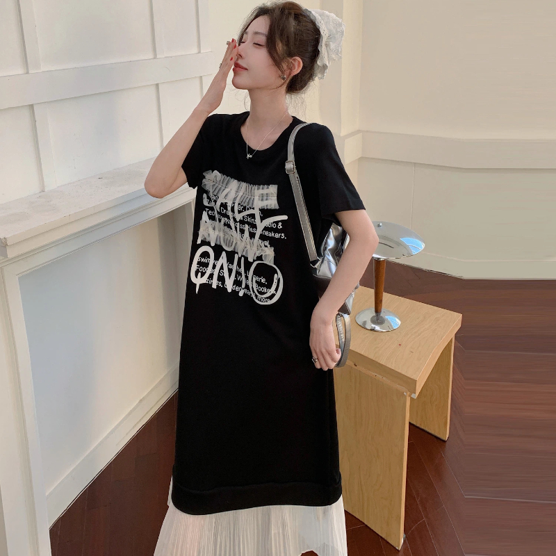 Novo Vestido Feminino de Verão - Korean Style A Line Shirt Dress avaliação e preço
